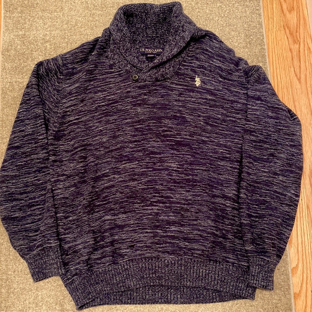 U.S. Polo Men’s Shawl Sweater